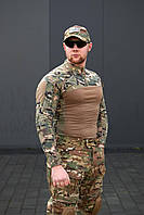 Рубашка боевая Tactical Series "Combat Shirt Multicam G-4", тактический убакс, армейская рубашка мультикам skr
