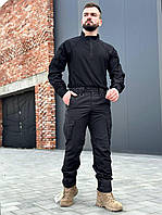 Тактичний костюм Caiman R&M чорний 2.0 ARMY