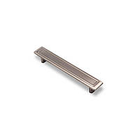 Мебельная ручка-скоба Kerron 128 мм атласное Серебро EL-7100-128 Oi UP, код: 7224630