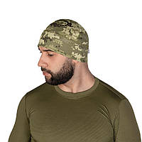 Тактическая шапка Camotec из инновационной дышащей ткани Beanie 2.0 CoolPass ММ14, тактическая шапка skr