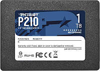 Накопитель SSD 1TB Patriot P210 2.5 SATAIII TLC (P210S1TB25) UP, код: 1887893