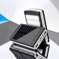 УМБ Power Bank Solar 90000 mAh мобильное зарядное с солнечной панелью и лампой, Power Bank ZI-941 Charger