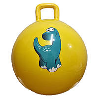 Мяч для фитнеса Bambi B4502 гири 45 см 350 грамм Желтый UP, код: 8138535