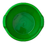 Таз пластиковий харчовий Глобус 9 літрів Ø 35 см h=15 см (Горизонт), фото 2