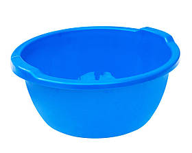Таз пластиковий харчовий "Глобус" 12 літрів Ø 37 см h=17 (Горизонт)