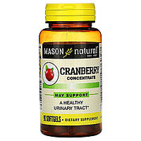 Клюквенный концентрат Cranberry Concentrate Mason Natural 90 гелевых капсул Mix