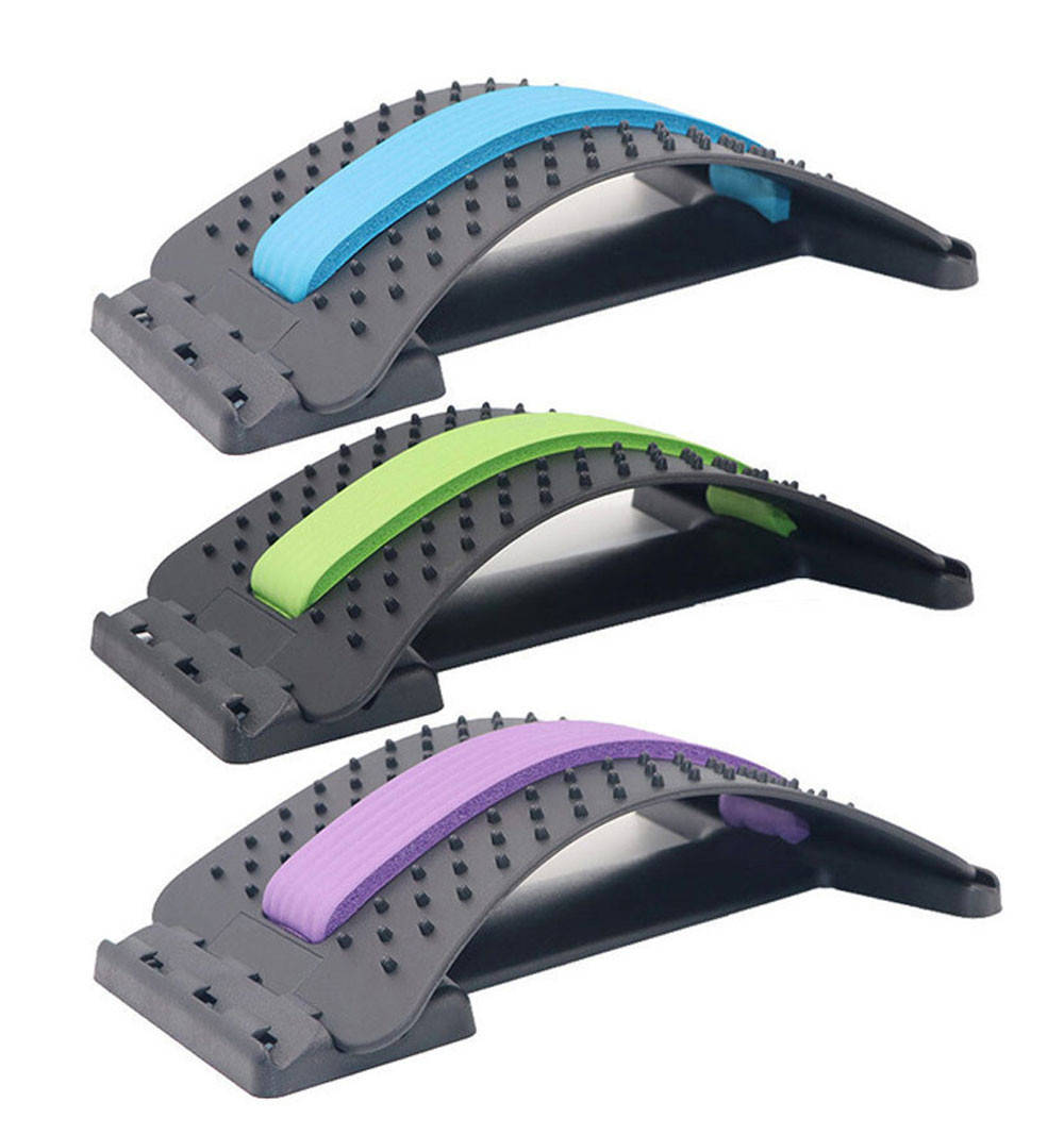 

Тренажер Мостик для спины и позвоночника Доска для спины Мостик с мягкой прокладкой для позвоночника зеленый