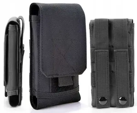 

ВІЙСЬКОВИЙ Чохол Molle ДЛЯ РАЦІЇ - Телефону Black