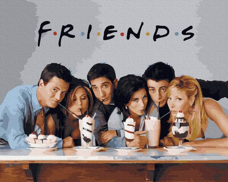 

Картина по номерах "Friends" GX38057
