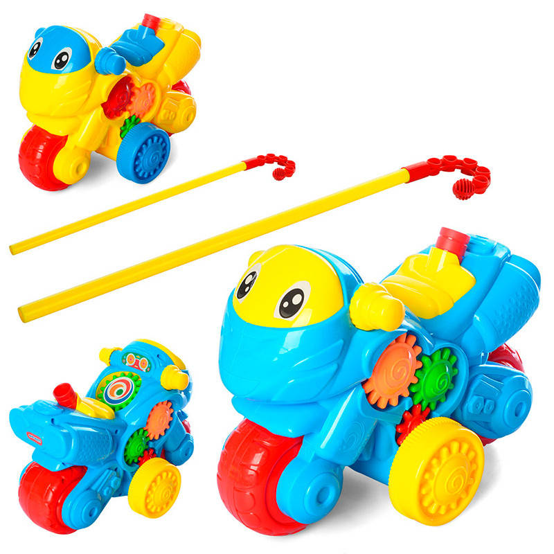 

Каталка на палочке "Мотоцикл" 0377, звук, трещотка