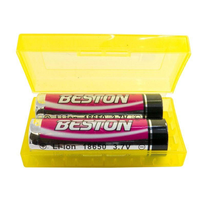 

ExtraDigital Универсальный футляр для 18650/CR123A/16340 аккумуляторов BBE1841Y Yellow