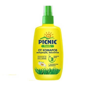 

Лосьон "Picnic Family" защита от комаров 100 мл код 053