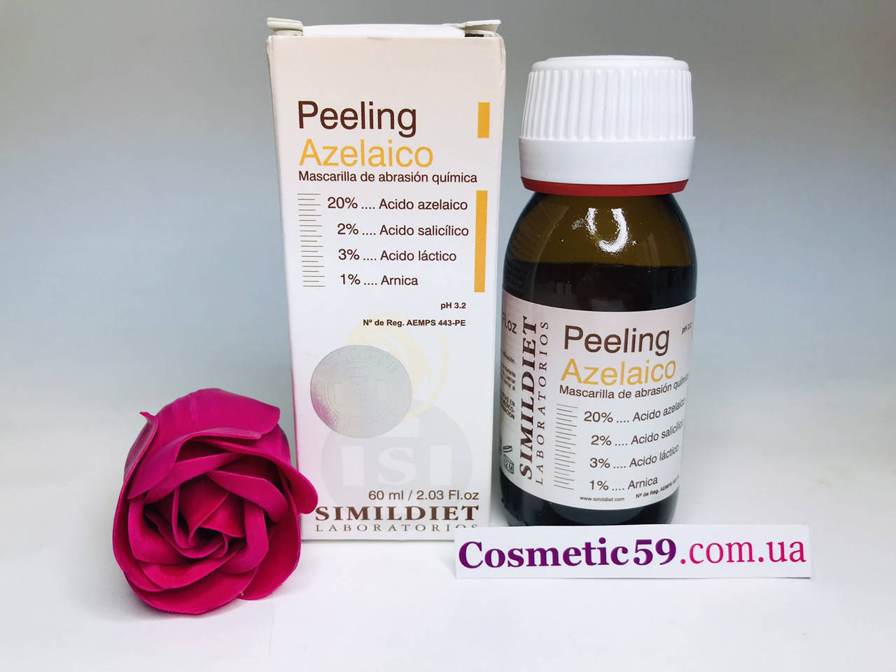 

Simildiet Azelaico Peeling (Азелаико Пилинг) Азелаиновый пилинг (жирная кожа, акне, гиперкератоз), 60 мл