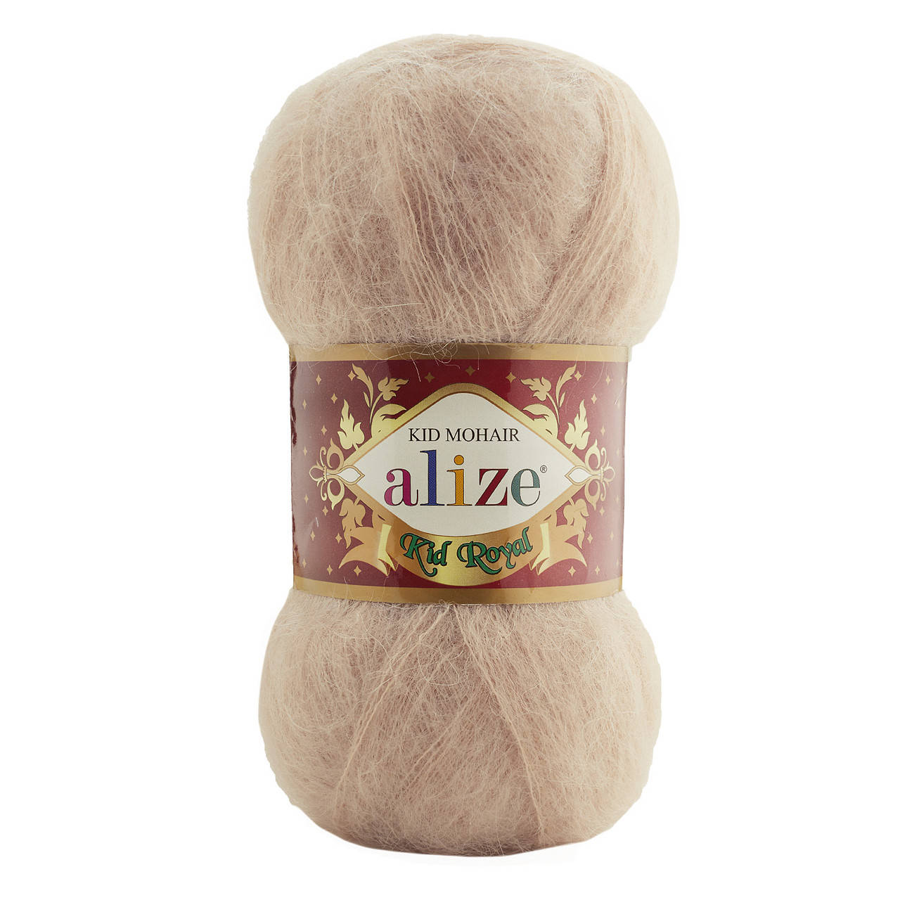 

Пряжа Alize Kid Mohair Royal 314 кофейная пенка