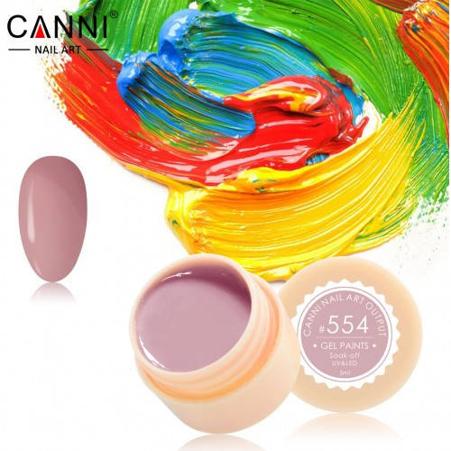 

Гель краски и гель лак 2 в 1 Canni, №554