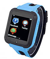 Детские умные часы с GPS Gidi G3 c камерой Blue Mix
