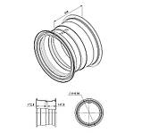 Диск (Обід) 13.0-R18 2ПТС-6 1ПТС-9 РОУ ПРТ МЖТ 330-462 (3931.3101012), фото 6
