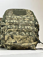 Штумовой военный рюкзак на плитоноску на 10 литров для военнослужащих ARMY піксель
