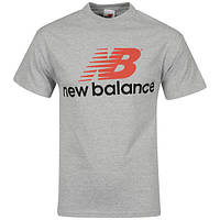 Мужская спортивная футболка (Нью Беланс) New Balance, турецкий трикотаж S L