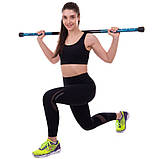 Гімнастична палиця Бодибар Body Bar 4 кг Zelart FI-2611-4, фото 7