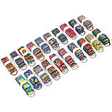 Ремінь для йоги кольоровий Мультиколор SP-Sport FI-6975-10 183x3.8 см, фото 4