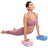 Блок для йоги опорний блок для фітнесу Record FI-5164, фото 8