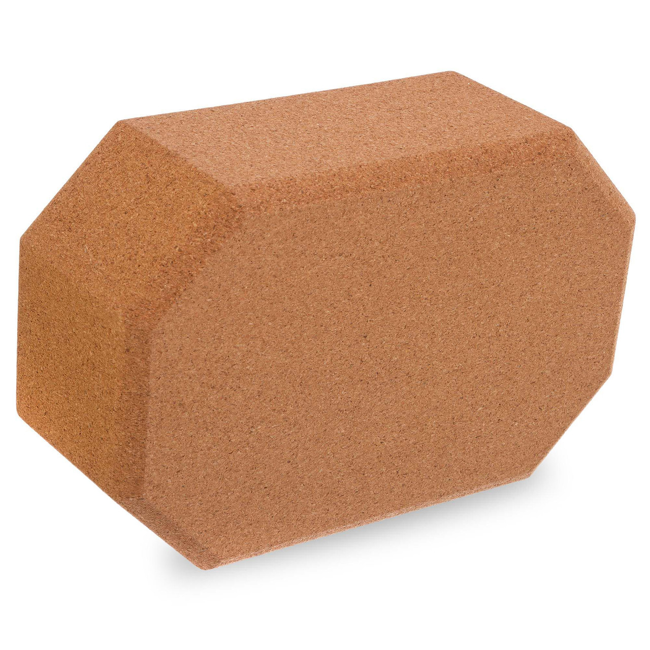 Блок для йоги корковий опорний блок для фітнесу Zelart FI-1567, фото 1