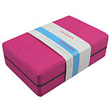 Блок для йоги опорний блок для фітнесу 3158/W, фото 2