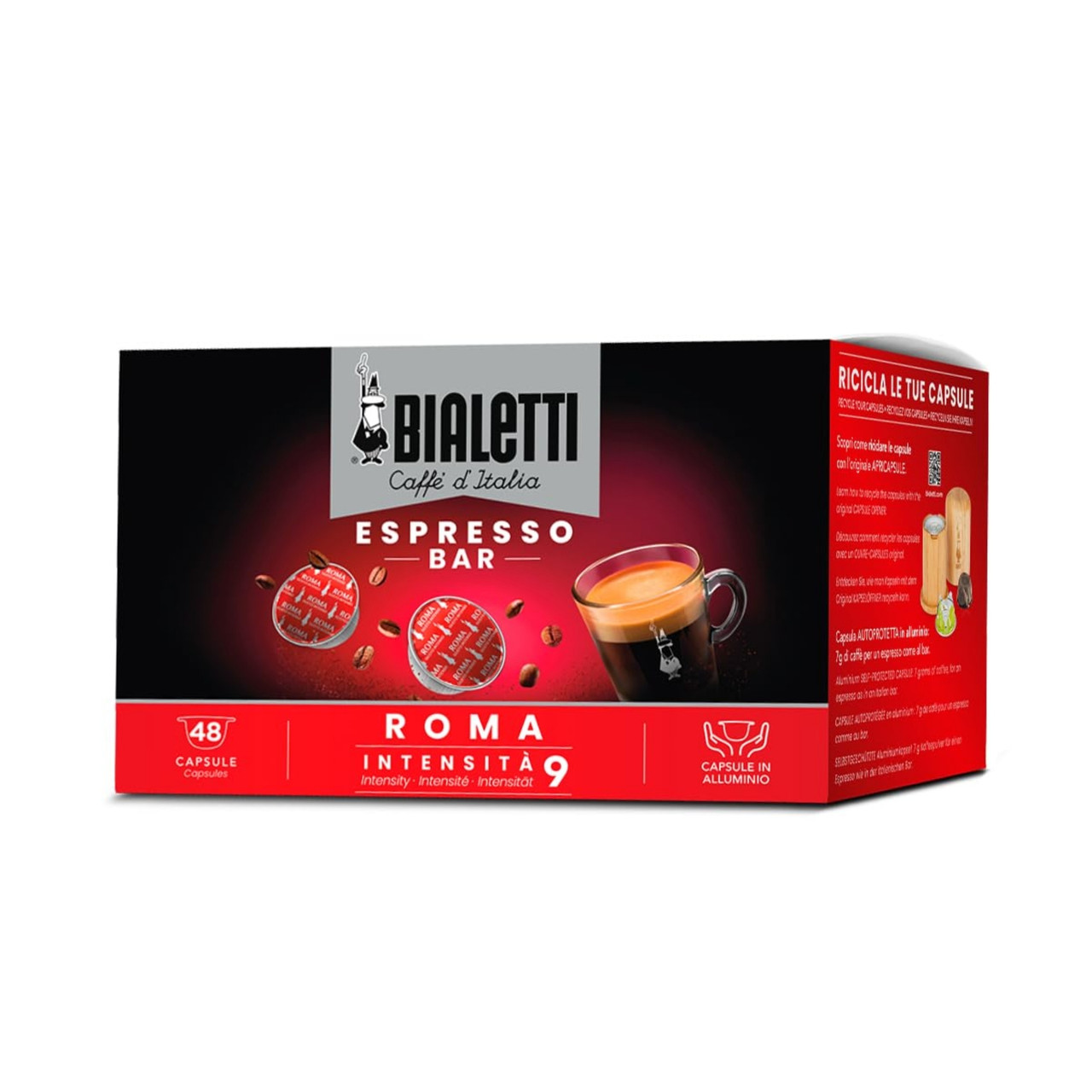 Кава в капсулах Bialetti Roma Espresso Bar, 26 капсул