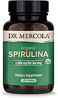 Спирулина Spirulina Dr. Mercola 2000 мг 120 таблеток Mix