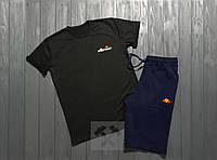 Набор футболка и шорты мужской (Еллессе) Ellesse, материал хлопок S M