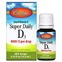 Витамин D3 Carlson Labs 4000 МЕ 10.3 мл (33881) Mix