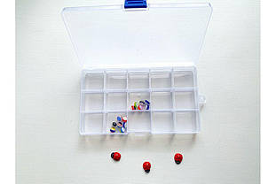 Органайзер 170*95*23мм прямокутний (15 комірок)