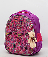 Каркасний ортопедичний шкільний дитячий рюкзак для дівчинки / Каркасный ортопедический школьный детский рюкзак