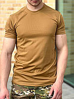 Качественная мужская легкая тактическая футболка летняя койот хб футболки хлопок армейские ARMY 48