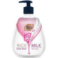 Мило рідке TEO Rich Milk Soft Care дозатор 400 мл (3800024045400)