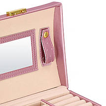 Скринька для прикрас (футляр для біжутерії) Springos 17.5 x 14 x 12.5 см HA1077 Poland, фото 5