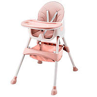 Детский стульчик для кормления Bestbaby BS-803C Pink - htpk