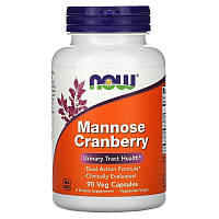 Клюква и манноза "Mannose Cranberry" Now Foods, 90 капсул