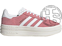 Женские кроссовки Adidas Gazelle Bold Super Pop Pink IG9653