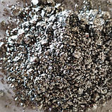 Пігмент металік пудра алюмінієва обезпилена срібло MES (060) 1 кг, фото 5