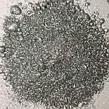 Пігмент металік пудра алюмінієва обезпилена срібло MES (020) 1 кг, фото 3