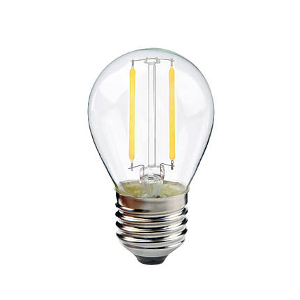 Лампа світлодіодна "FILAMENT BALL-4" 4W 2700 К E27, фото 1