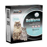 Антигельминтный препарат AnimAll VetLine DeWorm для кошек и котят