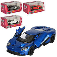 Машинка инертная Kinsmart Ford GT KT-5391-W 12 см m