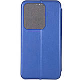 Шкіряний чохол-книжка Classy для Xiaomi Redmi Note 13 4G Синій, фото 2