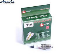 Свічки AMP GAS-Super D-16 для ЗАЗ Forza 1117-1119 16V, 2110і-2112і, 16-ти клап. Lacetti, Aveo, Geely