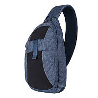 Рюкзак тактический Helikon-Tex Однолямочный 6,5л BACKPACK BLUE MELANGE (PL-ESB-NP-M2-6-5)