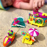Ігровий набір moji pops — сонячний пляж (2 фігурки, аксесуари), фото 6