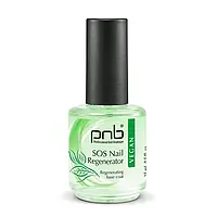 PNB SOS Nail Regenerator, 15 ml/SOS-База для слабых, тонких и утонченных ногтей после длительных покрытий